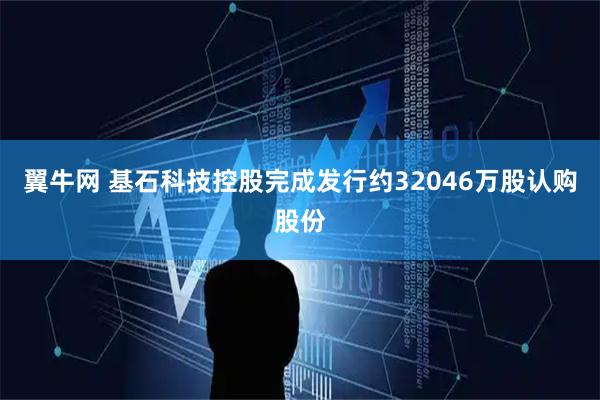 翼牛网 基石科技控股完成发行约32046万股认购股份